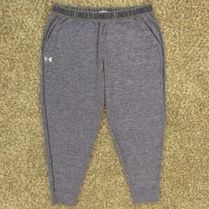 Under Armour Blue and Gray Joggers for Active Comfort
